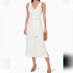 Club Monaco Ivory Sleeveless‎ Women's Jumpsuit Size 8